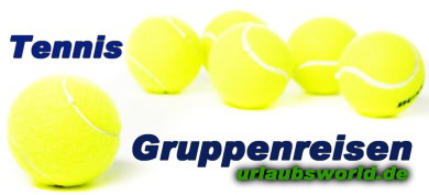 Tennis Gruppenreisen von urlaubsworld.de